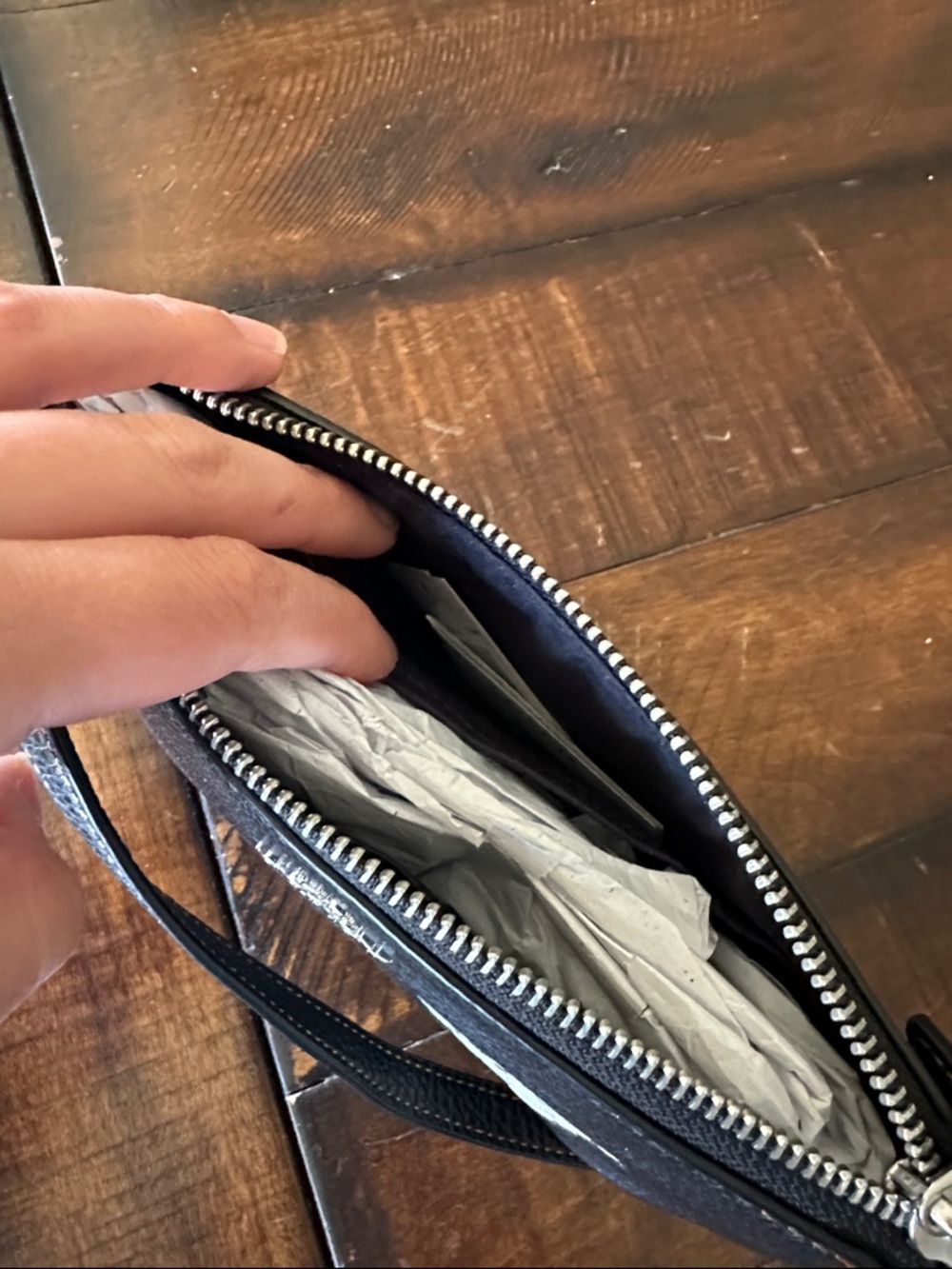 Coach Black Nolita 19 Leather Purse with Dog - Picture 5 of 6
